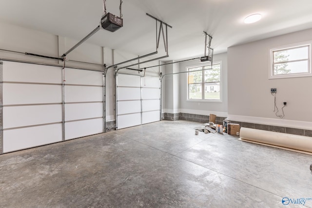 20020 Capitol Hill Dr, Tanner, AL 35671 - garage featuring a garage door opener