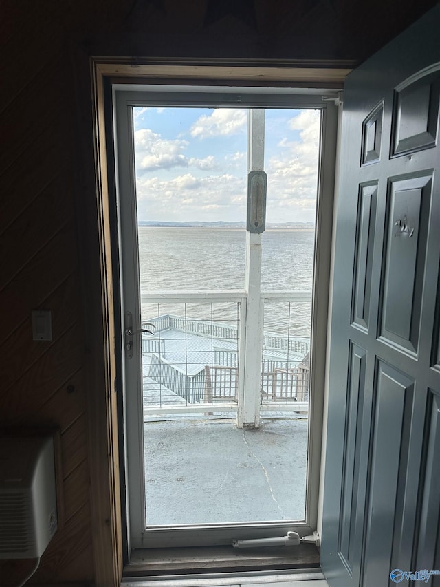 600 County Road 531 Unit 209, Centre, AL 35960 - doorway to outside with a water view