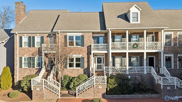 view of townhome / multi-family property