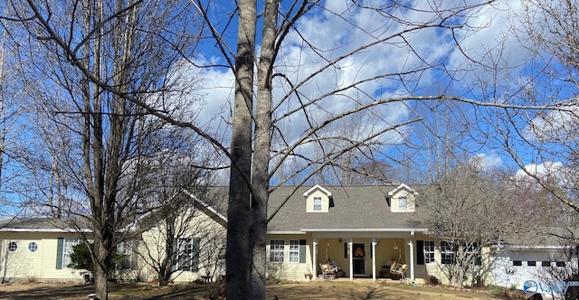 view of cape cod-style house