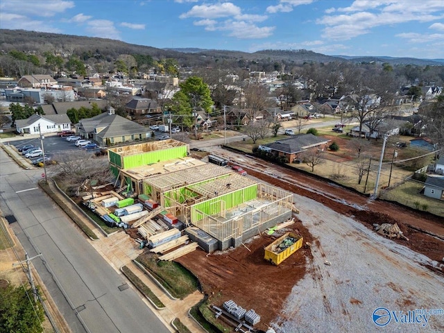 drone / aerial view featuring a residential view