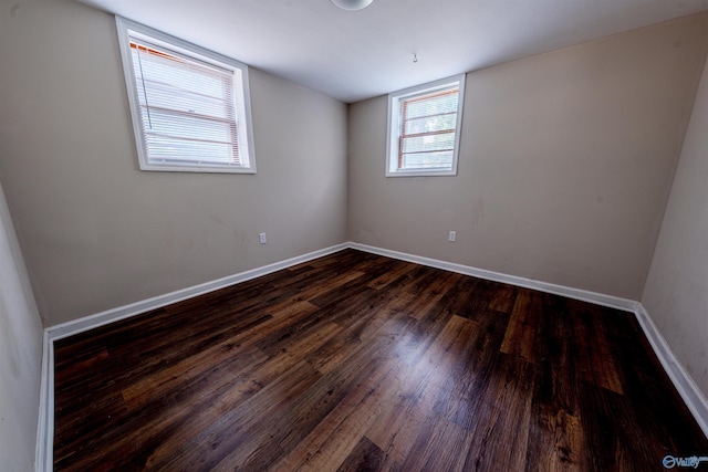 2551 Little Creek Rd, Arab, AL 35016 - spare room with dark wood-style flooring and baseboards