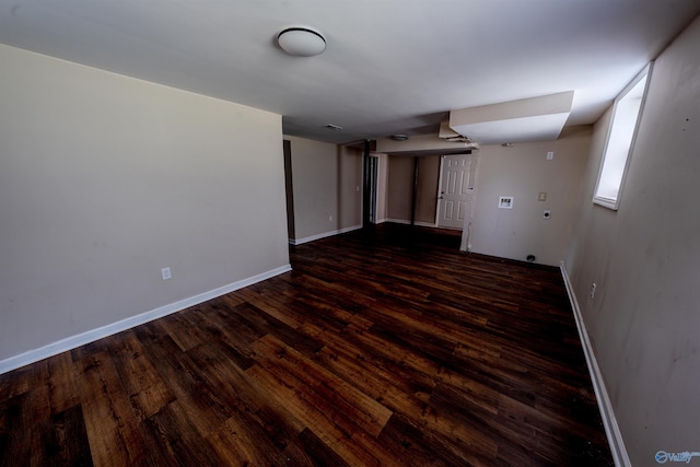2551 Little Creek Rd, Arab, AL 35016 - unfurnished room featuring wood finished floors and baseboards