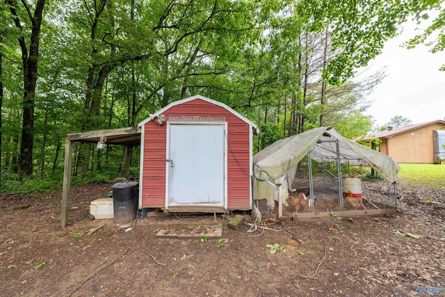 610 Grover Davis Rd, Hamilton, AL 35570 - view of poultry coop