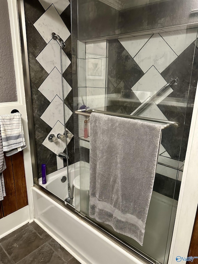 1212 Twin Lake Cir SW, Hartselle, AL 35640 - bathroom with bath / shower combo with glass door