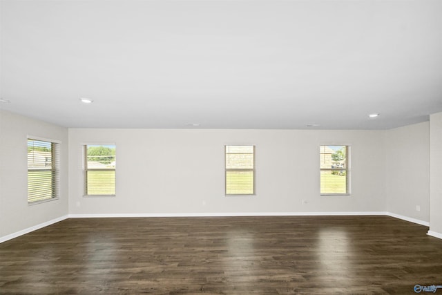 165 Meadowridge Dr, Hazel Green, AL 35750 - spare room with dark wood-style flooring and baseboards