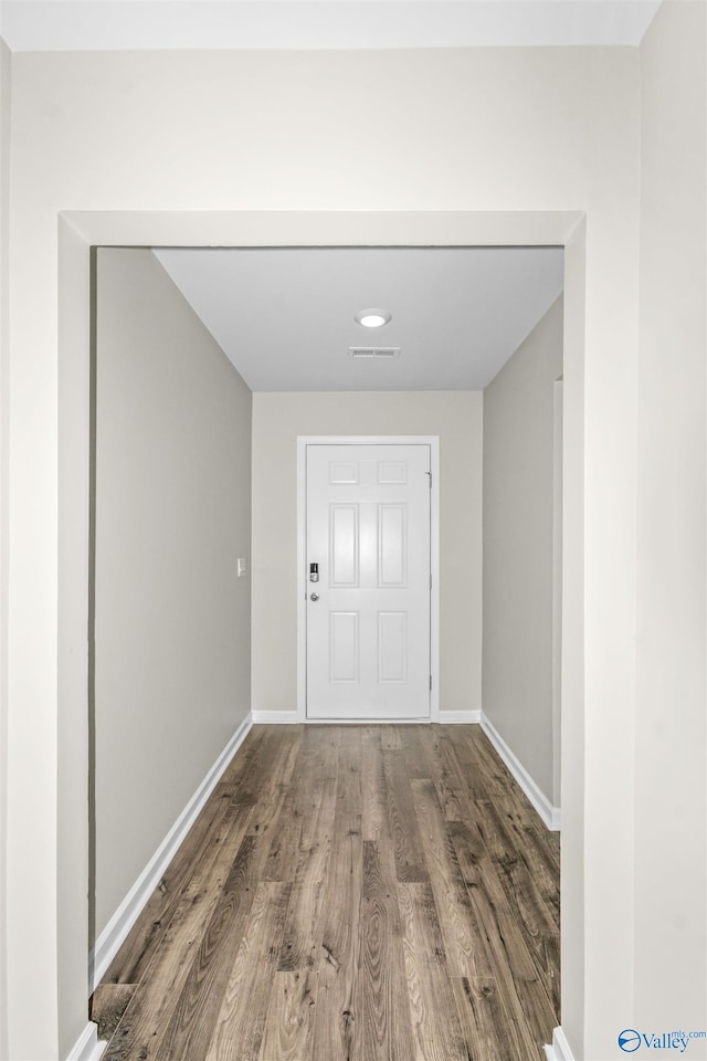 165 Meadowridge Dr, Hazel Green, AL 35750 - entryway featuring wood finished floors and baseboards