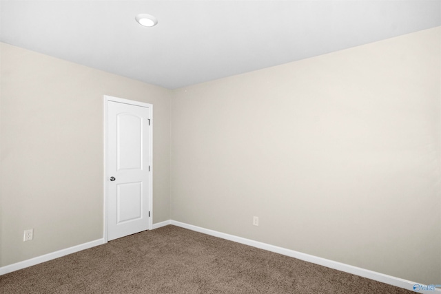 empty room with carpet floors