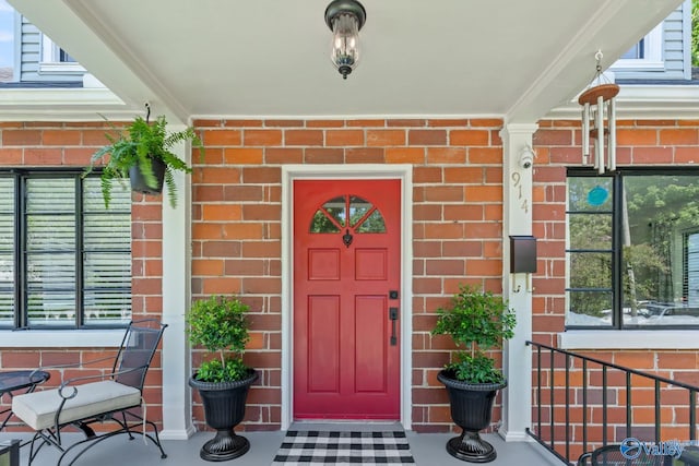 view of property entrance