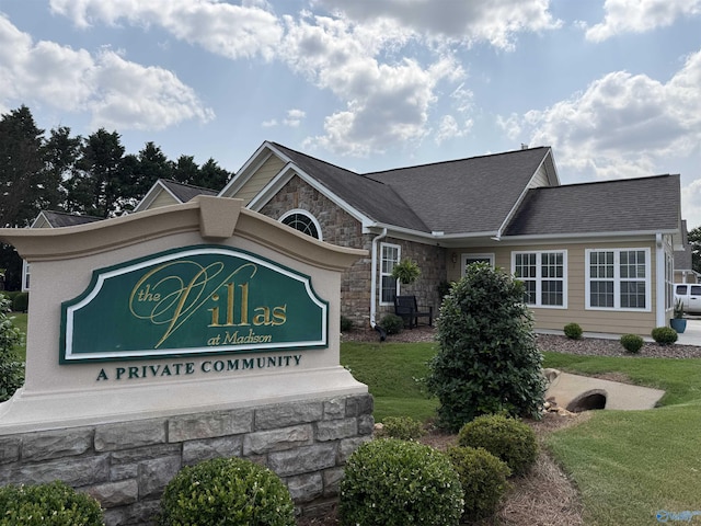 2072 Madison Villas Way Unit 2072, Madison, AL 35758 - community sign featuring a yard