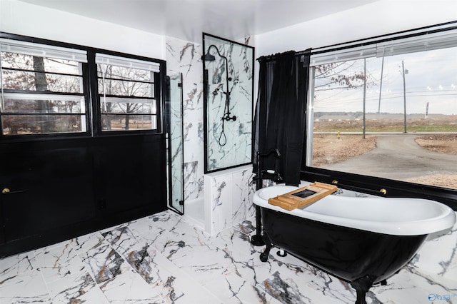 6670 Moores Mill Rd, Huntsville, AL 35811 - interior space with marble finish floor