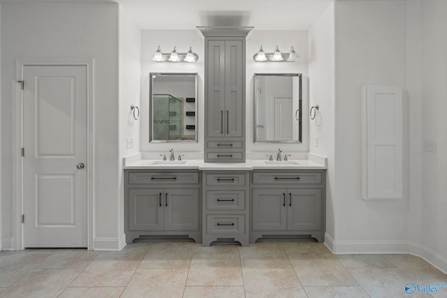 51 Summerlyn Way SE, Gurley, AL 35748 - full bathroom featuring double vanity and baseboards