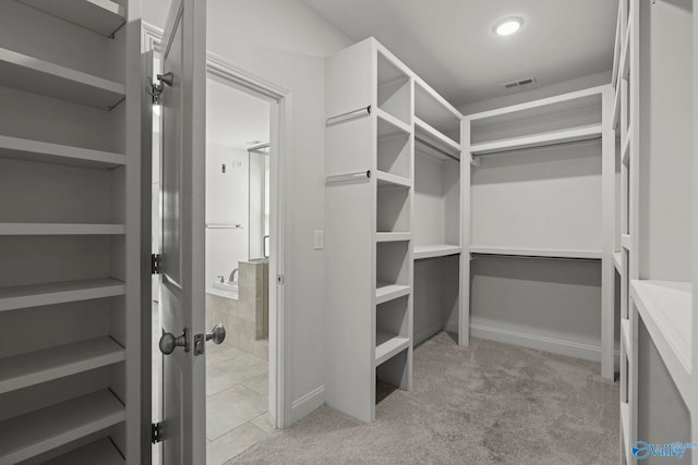 51 Summerlyn Way SE, Gurley, AL 35748 - walk in closet with light colored carpet and light tile patterned floors