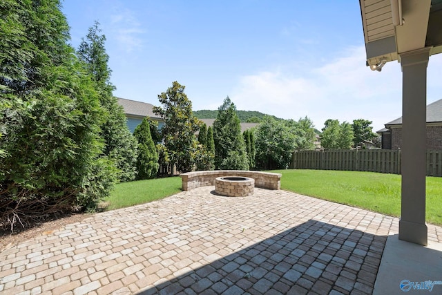 51 Summerlyn Way SE, Gurley, AL 35748 - view of patio with an outdoor fire pit