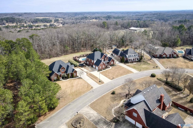 drone / aerial view