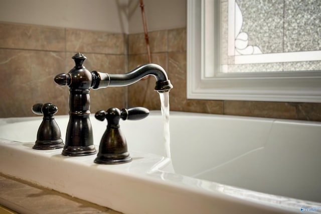interior details featuring sink