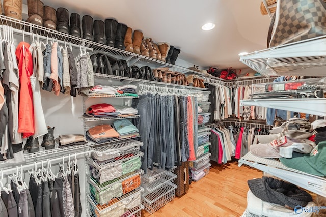 406 Zandale Dr SW, Huntsville, AL 35801 - spacious closet featuring wood finished floors