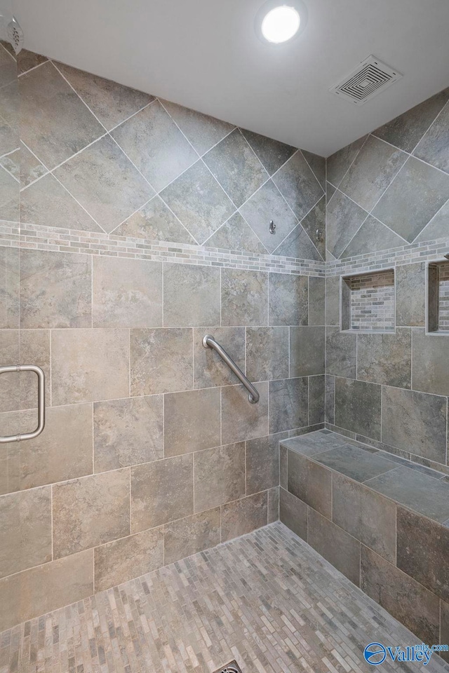 406 Zandale Dr SW, Huntsville, AL 35801 - bathroom with a stall shower