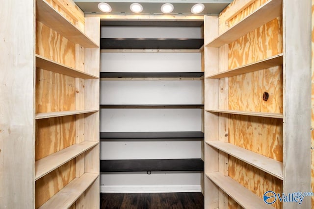 view of pantry