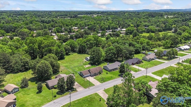 304 Ohara Dr, Albertville, AL 35950 - aerial view of a heavily wooded area