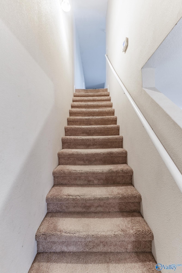 view of staircase