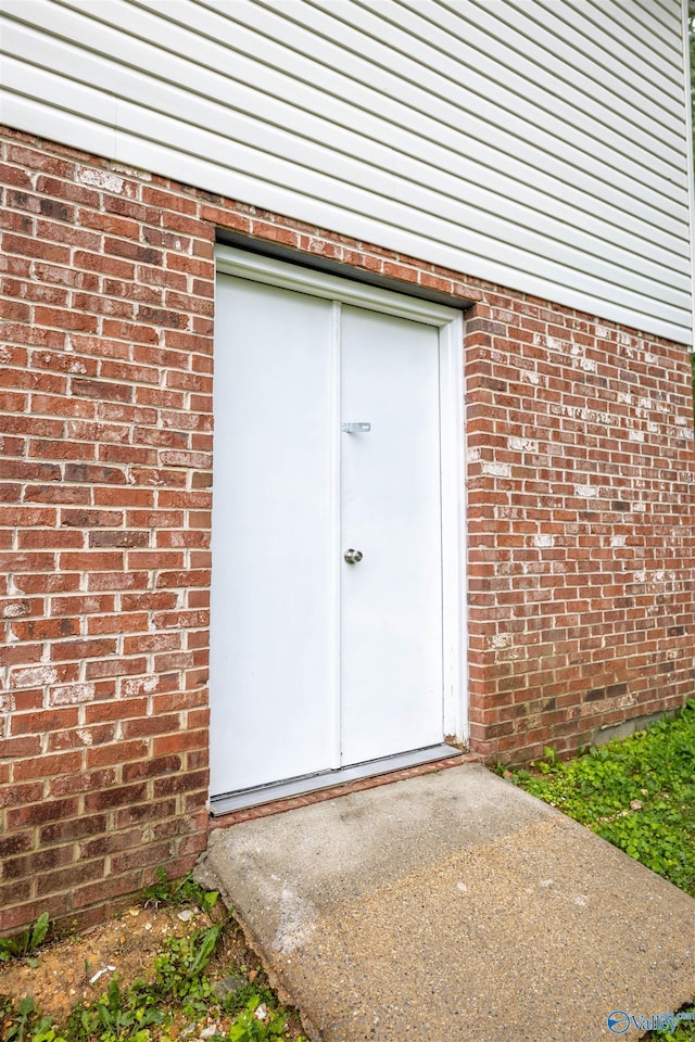 2115 James Dr, Southside, AL 35907 - view of exterior entry with brick siding