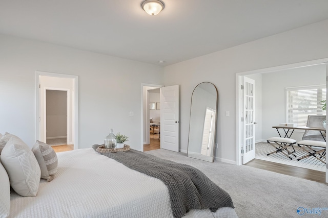160 Saddle St, New Market, AL 35761 - bedroom with a desk, light colored carpet, and baseboards