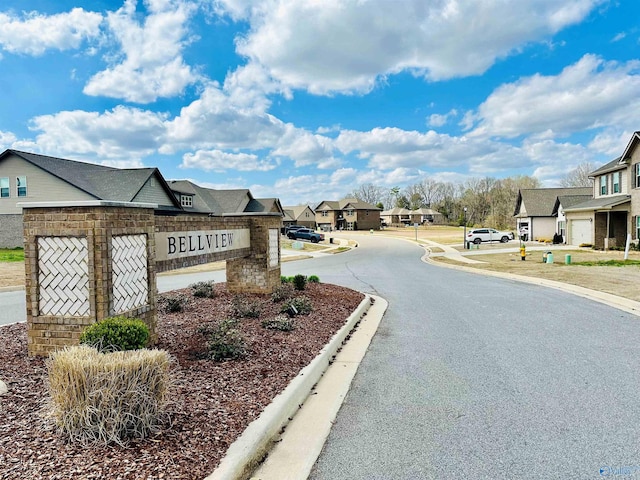 160 Saddle St, New Market, AL 35761 - view of asphalt street featuring a residential view and curbs