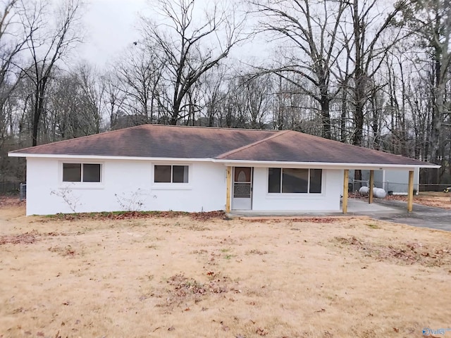 view of ranch-style house