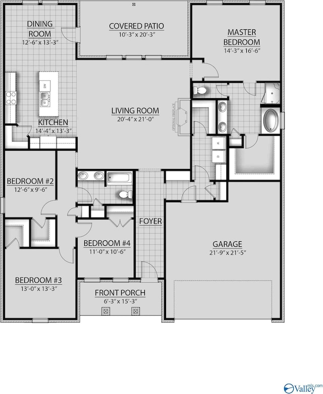 24081 Quints Dr, Athens, AL 35613 - property floor plan