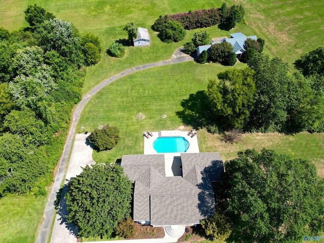 aerial view
