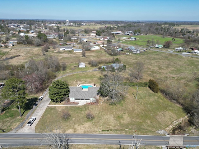 drone / aerial view