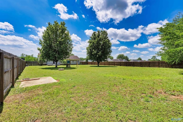 123 Turtle Ridge Dr, New Market, AL 35761 - view of yard with a patio area