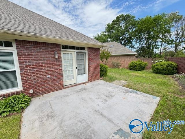 15031 Ashmont Blvd SE, Huntsville, AL 35803 - view of patio with fence