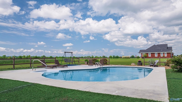 1635 County Road 47, Fyffe, AL 35971 - view of swimming pool featuring a patio