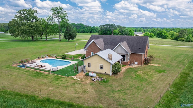 1635 County Road 47, Fyffe, AL 35971 - view of subject property with a pool area