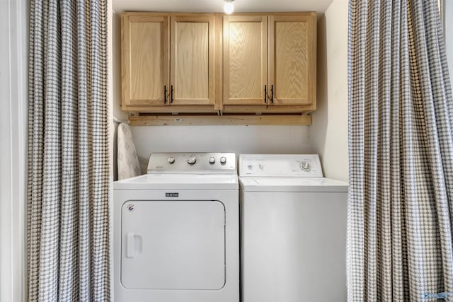 1213 Humes Ave NE, Huntsville, AL 35801 - washroom featuring cabinet space and washer and clothes dryer