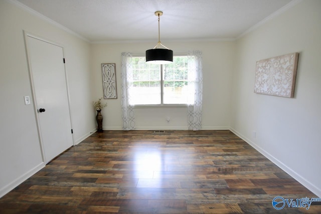 2520 Excalibur Dr SE, Huntsville, AL 35803 - unfurnished room featuring wood finished floors, crown molding, and baseboards