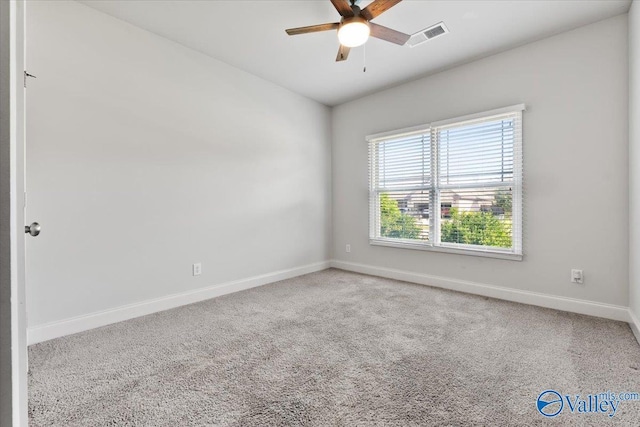 107 Duchess Dr, Madison, AL 35758 - empty room with a ceiling fan and carpet floors