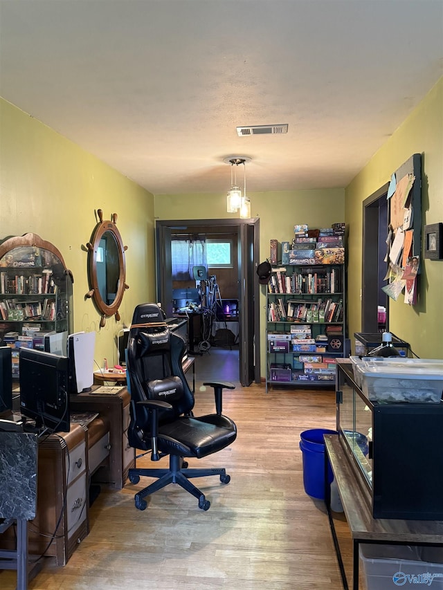 528 Delaney Rd, Huntsville, AL 35806 - home office with wood finished floors