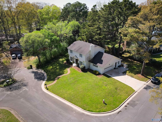 aerial view