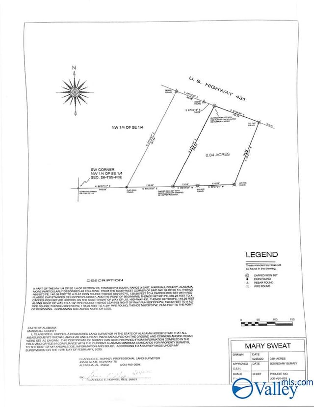 84ACRES US Highway 431, Guntersville AL, 35976 land for sale