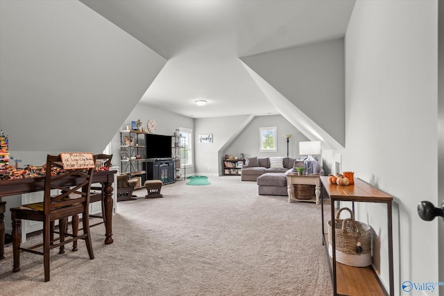 68 Natures Ridge Way, Huntsville, AL 35803 - carpeted living room with lofted ceiling