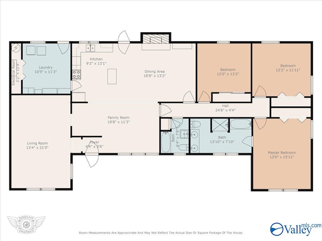 259 Old Big Cove Rd, Brownsboro, AL 35741 - floor plan / room layout