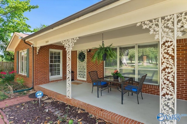 259 Old Big Cove Rd, Brownsboro, AL 35741 - view of patio / terrace