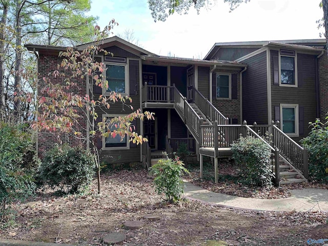 view of rear view of house