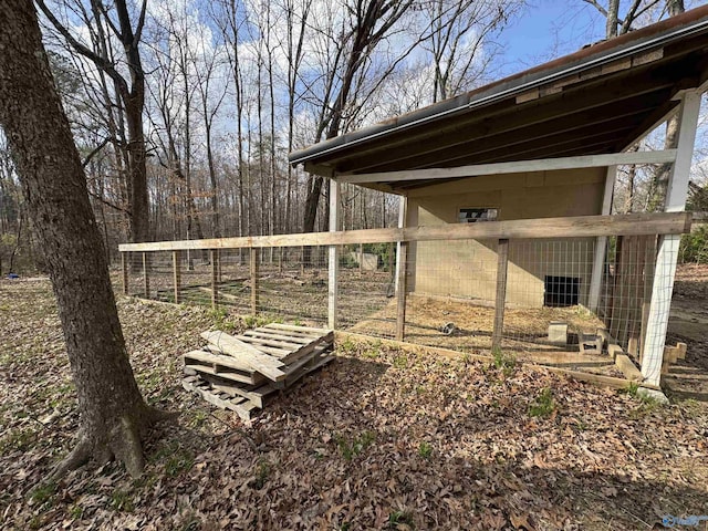 87 Flattop Cir, Scottsboro, AL 35768 - view of yard featuring an outbuilding and exterior structure