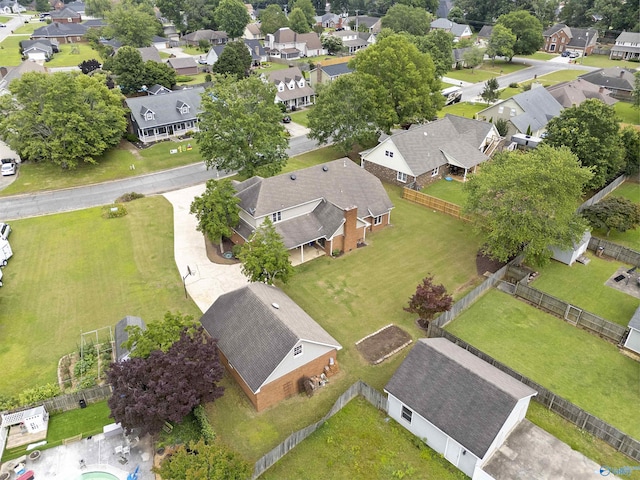 2303 Chatam Ave, Decatur, AL 35603 - aerial perspective of suburban area