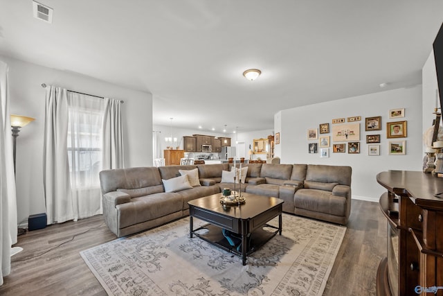 165 Saddle St, New Market, AL 35761 - living area featuring wood finished floors