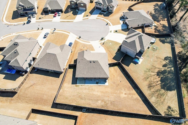 birds eye view of property featuring a residential view